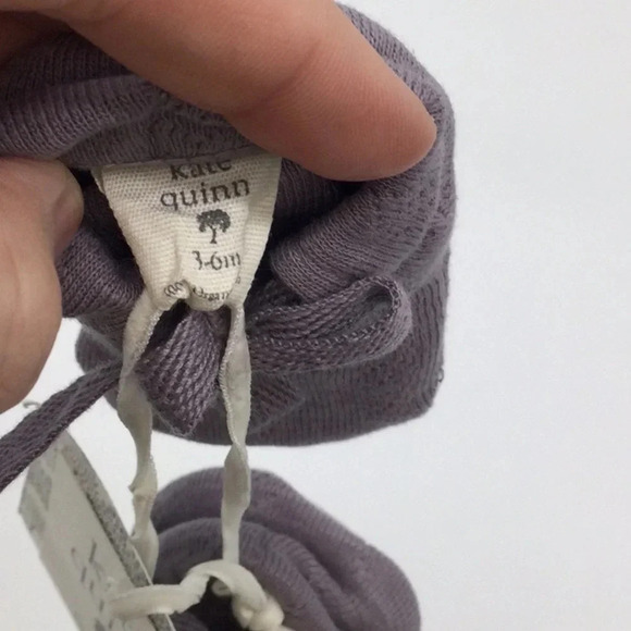 NWT Kate Quinn 3-6M Purple Booties - Picture 4 of 4